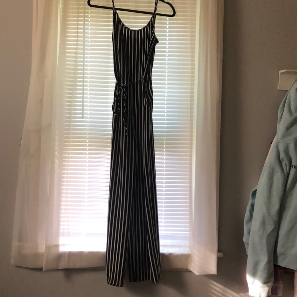 Stripped jumpsuit